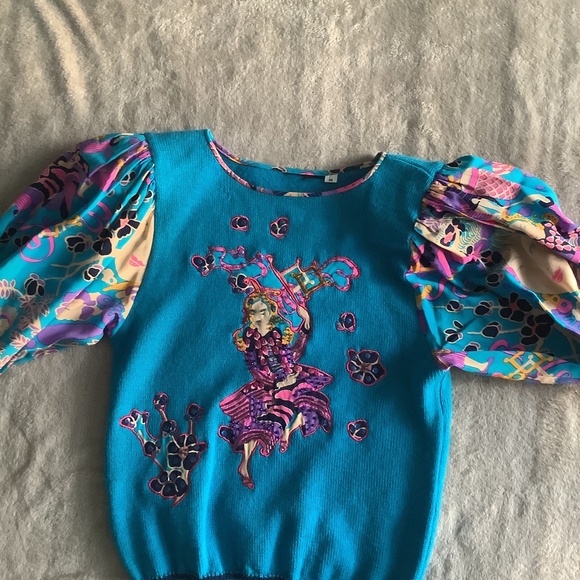 Beautiful Diane Fres top size M - Picture 1 of 9
